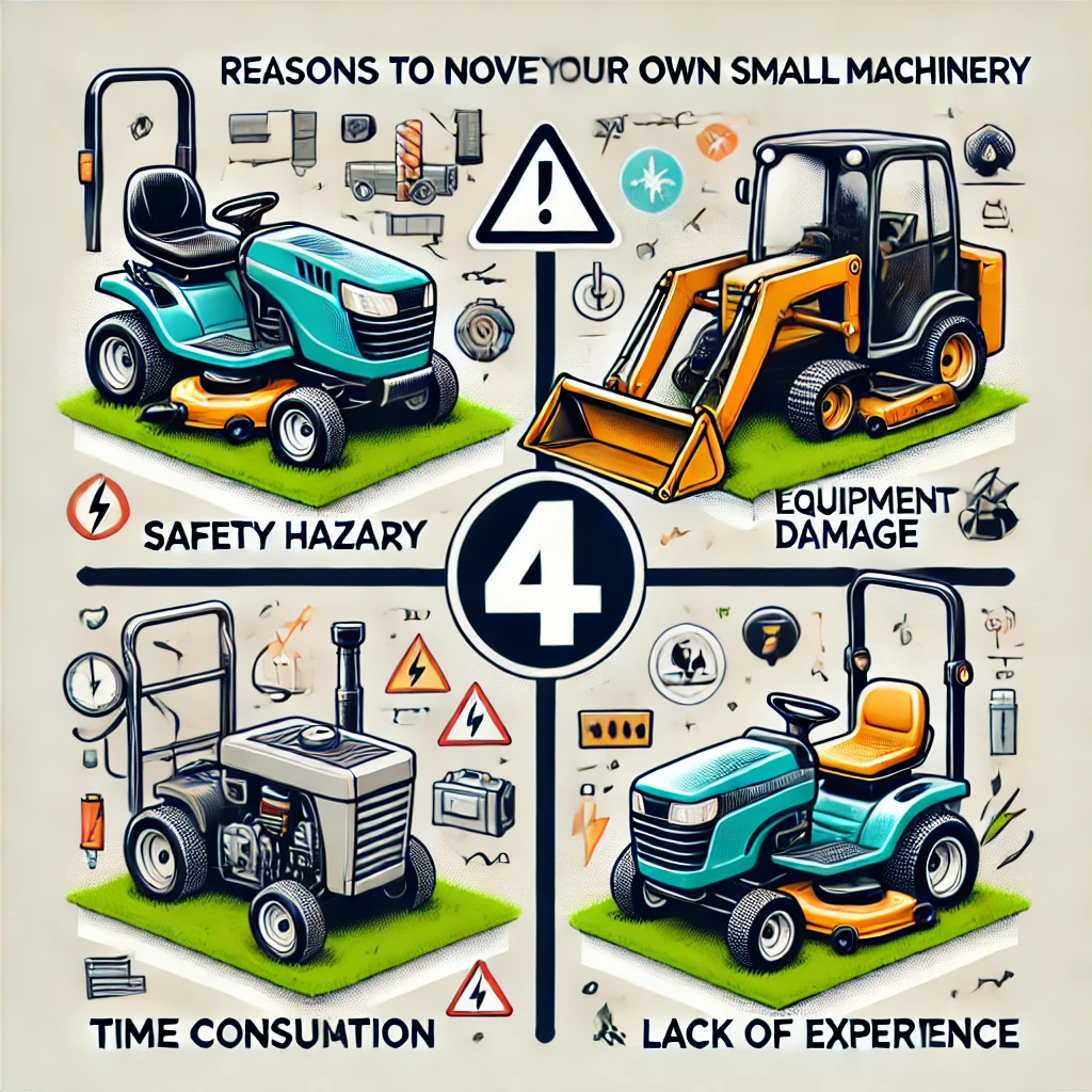 Four Reasons to Not Move Your Own Small Machinery