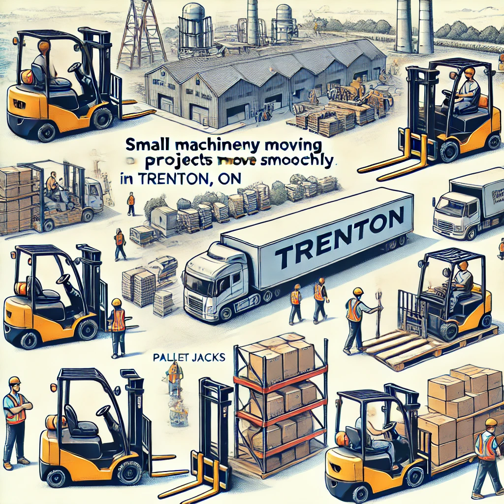 How Small Machinery Moving in Trenton, ON Can Make Your Projects Move Smoothly 