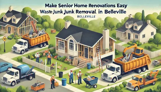 Make Senior Home Renovations Easy with Waste Bin Rentals and Junk Removal in Belleville