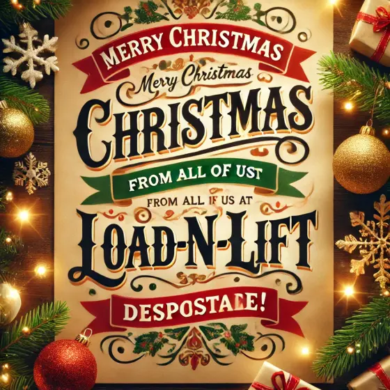 Merry Christmas Wishes From all of us at Load-N-Lift Disposal!