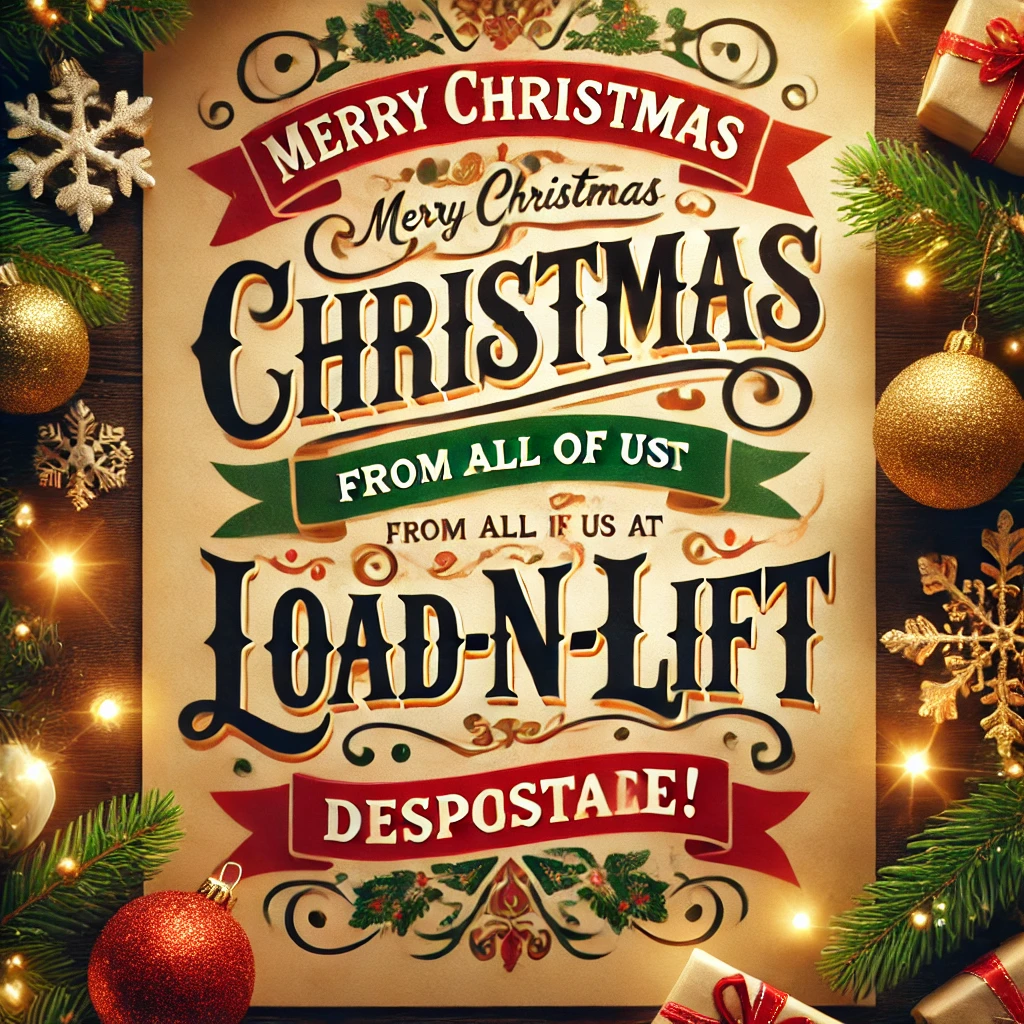 Merry Christmas Wishes From all of us at Load-N-Lift Disposal!