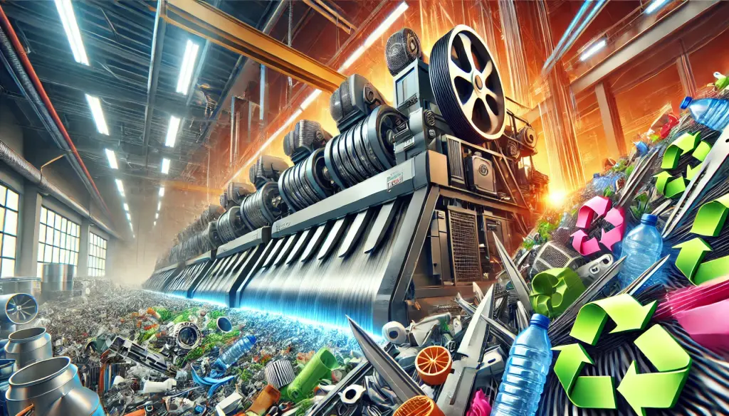 New Shredder Knife Technology for Superior Plastic and Material Recycling