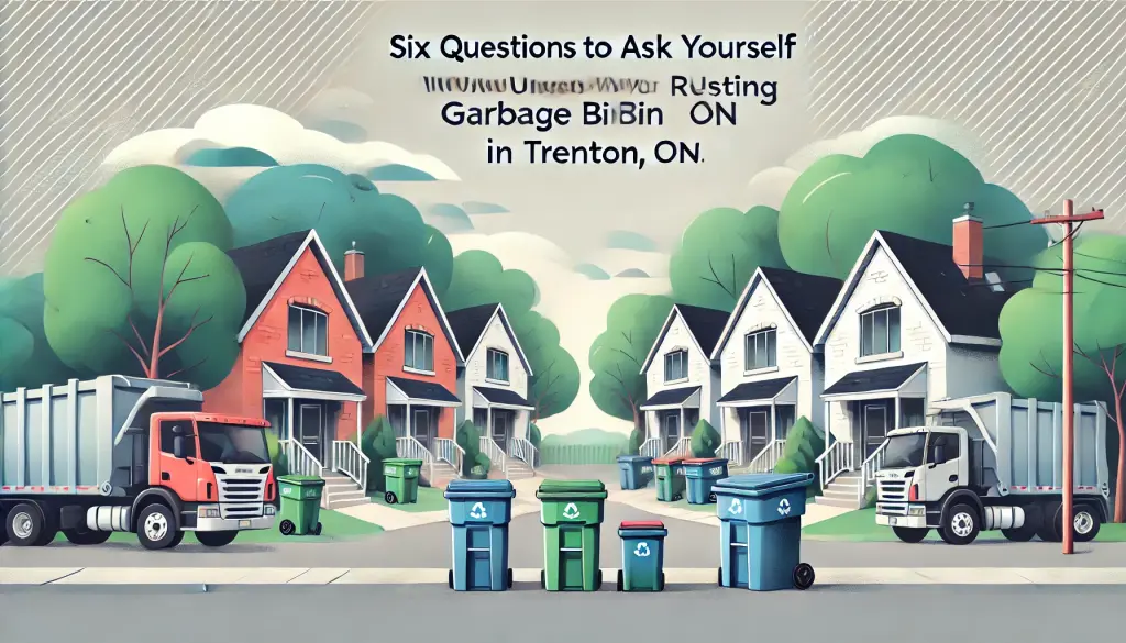 Six Questions to Ask Yourself When Using Garbage Bin Rentals in Trenton, ON