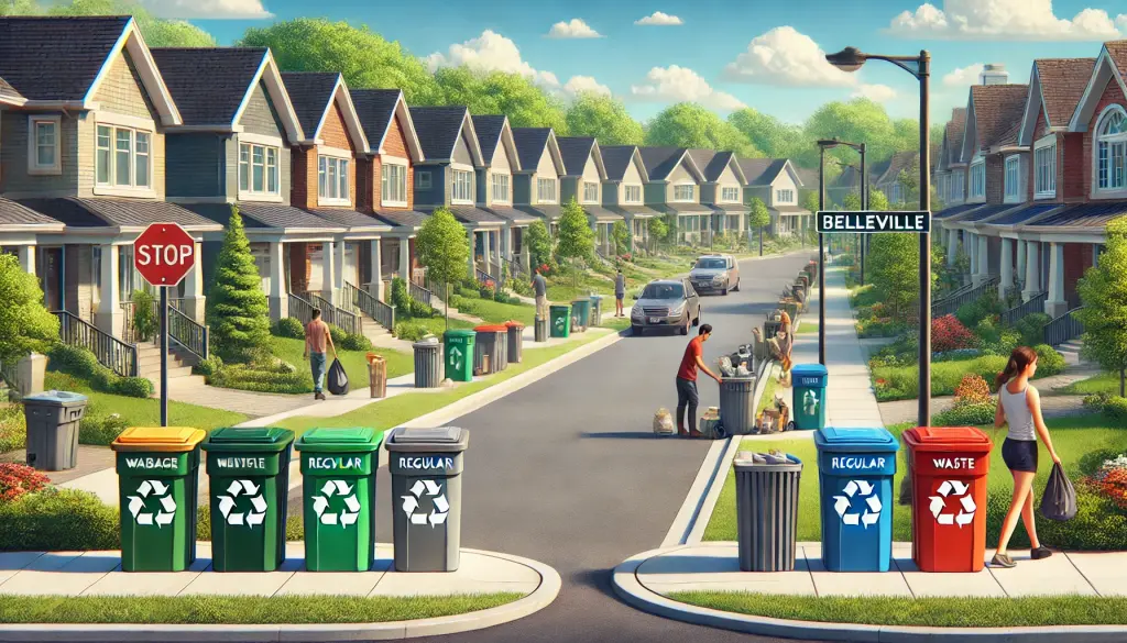 Waste Disposal Made Easy with Belleville and Trenton Garbage Bins