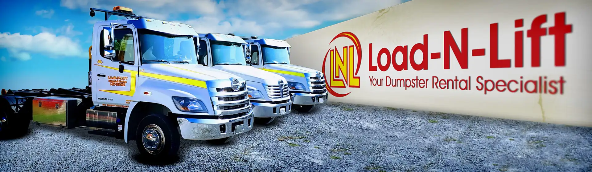 Dumpster rental truck - Load-N-Lift Disposal Trenton Ontario