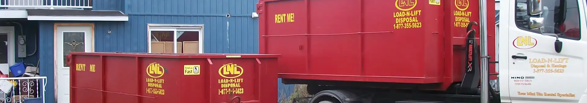 Bin and dumpster rental in Cobourg Ontario